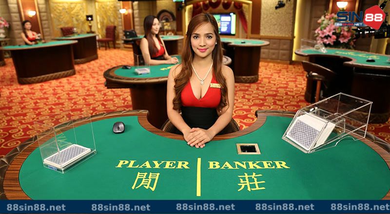 Hướng dẫn nhập cược Baccarat Sin88